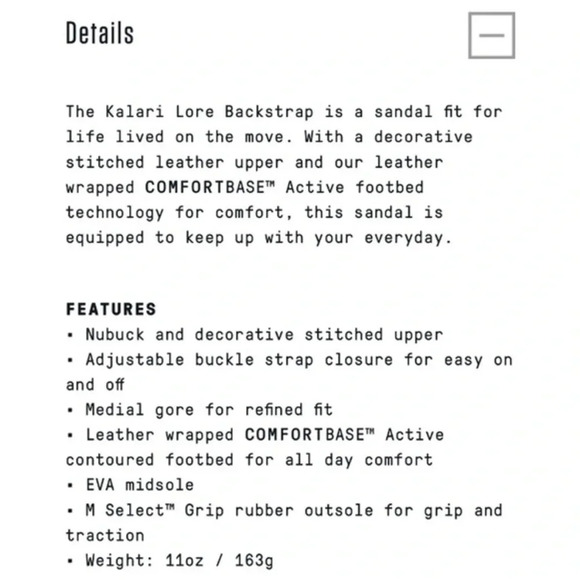 Merrell Kalari‎ Lore Backstrap Hiking Outdoor Leather Sandal Brown size 7 - Picture 9 of 9